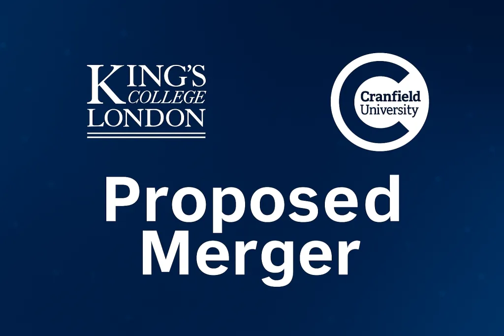 Kings College Cranfield Proposed Merger